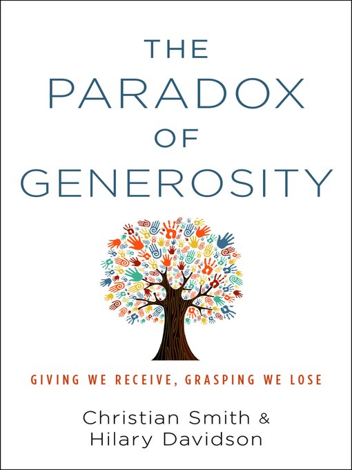 Cover image for The Paradox of Generosity